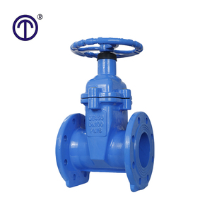 Không tăng STEM PN16 dn150 handwheel sluice Van cổng dễ uốn gang mềm con dấu đàn hồi ngồi mặt bích loại Van cổng - Product Image 6