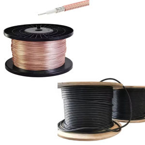 Câble RF en gros, câble coaxial RG8 RG58 RG213 RG174 RG400 LMR400, câble d'alimentation 1/2'' pour communication - Product Image 1