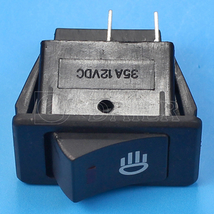 35A 12VDC 4 Pin DPST on OFF 2-Way Electrical <strong>Auto</strong> LED Car Light Rocker <strong>Switch</strong> With Dot Illuminated - Product Image 4