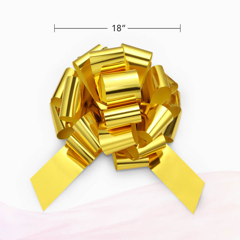 18 Gold RND Bows