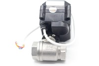 Vanne verte moteur électrique motorisé Smart SS304 1/2 ''électro-actionneur à bille eau pour électrovannes 12v