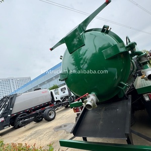 Unità Portatile Isuzu Kv100 4CBM con Serbatoio per Vuoto e Pompa, Rimorchio per Trasporto Fanghi, Camion con Serbatoio per Aspirazione Feci - Product Image 4