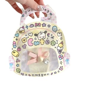 Sac cadeau de forme élégante en promotion, pochette autoportante pour l'emballage de bonbons/chocolats/assaisonnements, sac d'emballage en plastique - Product Image 1