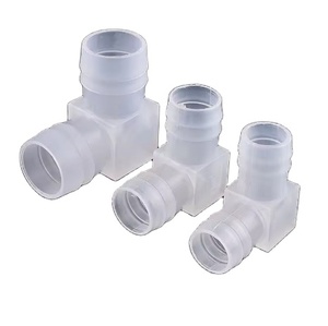 Connecteur et moule pour tuyau flexible résistant à la corrosion en PP |   90 °   Réducteur coudé Pagoda, Distributeur d'air pour pompe d'aquarium - Product Image 1