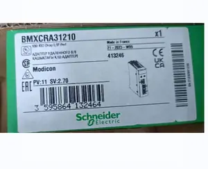 Nuevo módulo de interfaz de procesador Ethernet IO Schneider BMXCRA31210 X80 E/IP genuino original, tipo de alto rendimiento