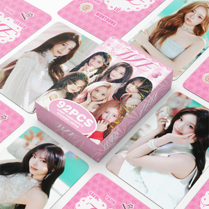 KPOP 92 piezas/caja IVE <span class=keywords><strong>LUCID</strong></span> DREAM Tarjeta fotográfica láser Lomo Card Tarjeta fotográfica holográfica - Product Image 1