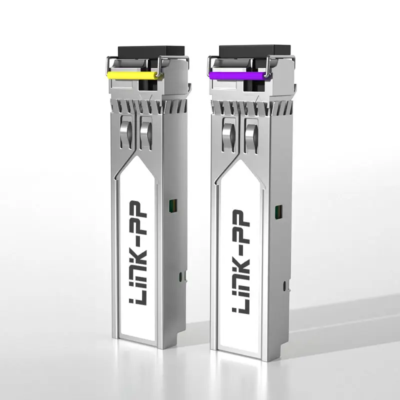 1000 Basis Bidi Sfp 1490nm/1550nm 80Km Dom Simplex Lc Smf Bidirectionele Zendontvangermodule