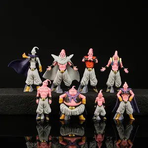 AL 8 pz/set <span class=keywords><strong>Anime</strong></span> giapponesi grandi dimensioni tutto posa Muscle Buou <span class=keywords><strong>Anime</strong></span> Action Figure Set cartone animato PVC figura modello giocattolo - Product Image 3