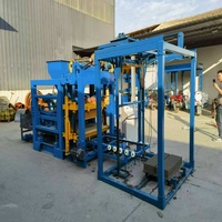 Macchina Automatica ad Alta Efficienza QT4-25 per la Produzione di Mattoni in Calcestruzzo e Blocchi Cavi per l'Edilizia