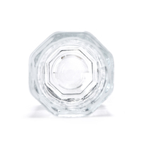 En gros, Récipient Dappen en verre cristal transparent et durable pour liquide/poudre acrylique, dissolvant de vernis gel et outils de nail art