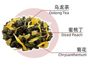 <span class=keywords><strong>Thé</strong></span> Oolong à la Pêche Premium, Parfum Intense de Pêche, en Vrac, <span class=keywords><strong>Thé</strong></span> Oolong Aromatisé à la Pêche en Gros - Product Image 4
