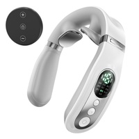 Royall U30 Grenzüberschreitender Multifunktionaler Nackenschutz Heißkompresse Massagegerät EMS Mikrostrom Vibrationsmassage ABS+Silikon USB