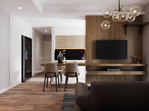 <span class=keywords><strong>Meuble</strong></span> de <span class=keywords><strong>cuisine</strong></span> modulaire complet moderne en bois massif pour hôtels, avec évier, charnières, robinet, glissières de <span class=keywords><strong>tiroir</strong></span>, panier de <span class=keywords><strong>tiroir</strong></span> et pieds de <span class=keywords><strong>tiroir</strong></span> - Product Image 3