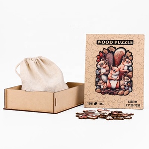 <span class=keywords><strong>2025</strong></span> sóc động vật ghép hình câu đố bằng gỗ 1000 miếng tùy chỉnh thân thiện với môi giáo dục đầy màu sắc ghép hình câu đố bằng gỗ - Product Image 5