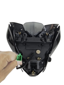 Faro anteriore a LED di alta qualità per <span class=keywords><strong>Bajaj</strong></span> <span class=keywords><strong>Pulsar</strong></span> 200NS Motocicleta 200NS sistemi di carrozzeria moto - Product Image 2