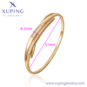 X000711223 <span class=keywords><strong>Xuping</strong></span> Bijoux Bracelet Cuivre Design De Mode Plaqué Or 18K Femmes Bracelet <span class=keywords><strong>Xuping</strong></span> - Product Image 2