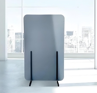 Panneaux de séparation de bureau acoustiques en feutre PET moderne Séparateurs de pièce insonorisés portables pour chambre à coucher salon entrepôt hôtel