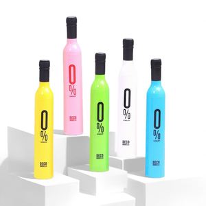 Promotion Folding Fashionable High-Quality Creative Boutique <b>Windproof</b> Red Beer Wine Bottle <b>Umbrella</b> With Color/Logo - Product Image 2