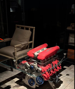 <span class=keywords><strong>Table</strong></span> <span class=keywords><strong>basse</strong></span> de <span class=keywords><strong>bloc</strong></span> <span class=keywords><strong>moteur</strong></span> d'occasion originale de Ferrari Engine Tea <span class=keywords><strong>Table</strong></span> de ferrari 430 458 california - Product Image 3