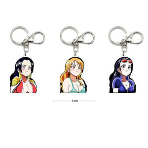 Porte-clés en acrylique lenticulaire 3D One Piece Anime, figurines de cosplay, porte-clés <span class=keywords><strong>SPY</strong></span> <span class=keywords><strong>FAMILY</strong></span> PET en acrylique pour décorations - Product Image 5