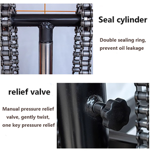 Bonne qualité utilisant le chariot élévateur manuel hydraulique 2000kg d'empileur manuel multifonctionnel flexible de palette - Product Image 5