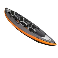 Pode ser personalizado 3 pessoas caiaque barco de pesca canoa esportes aquáticos para adultos