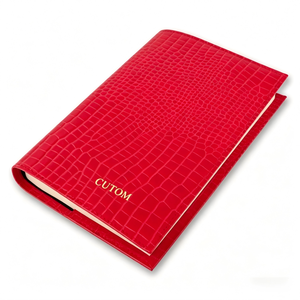 Cuaderno Personalizado A4 A5 de Piel de Cocodrilo, Recargable, Hecho a Mano, con Páginas Rayadas, Logotipo Personalizado, Regalos Empresariales - Product Image 4