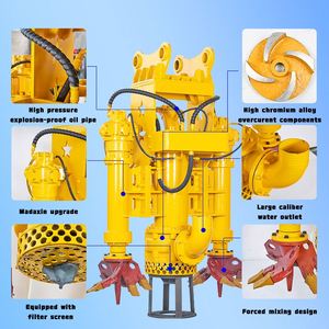 High Effective Submersible Slurry <b>Pump</b> River Dredging Hydraulic Sand <b>Suction</b> for Sand Dredging Wastewater Liquid Handling - Product Image 4