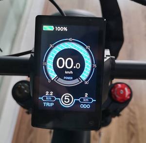 Queene/vélo électrique à double moteur à Suspension complète Fat 750W e-roller cyclomoteur moteur 45 km/H vélo électrique de neige - Product Image 4