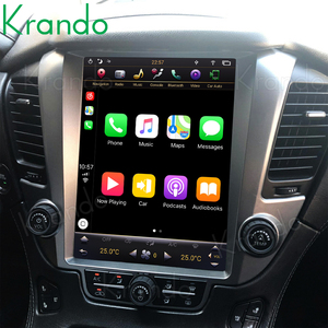 Krando 12.1 "cảm ứng đầy đủ màn hình dọc xe đài phát thanh <span class=keywords><strong>Android</strong></span> 12.0 đơn vị đứng đầu cho GMC Yukon Chevrolet Tahoe ngoại ô 2015-2017 - Product Image 5