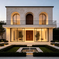 Grande Villa Modulaire Préfabriquée Moderne et Minimaliste en Acier Léger, Chambre et Salle de Bain, Marque KT, Hôtel 5 Appartements