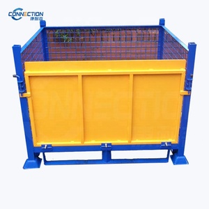 Nhiệm vụ nặng nề công nghiệp Stackable Pallet Hộp Hàn gấp xếp chồng lưới kim loại lồng - Product Image 2