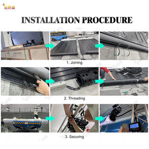 Schermo LED Flessibile Arrotolabile <span class=keywords><strong>Video</strong></span> Tappeto Pieghevole Banner da Pavimento Cabina DJ TV Pubblicità Interna Display LED Scorrevole - Product Image 5