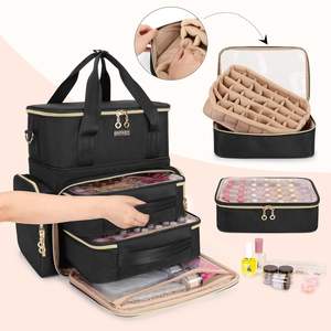 Muestra Gratis, Bolsa de Almacenamiento Impermeable para Esmalte de Uñas, Estuche Cosmético, Organizador de Pinceles y Esmaltes - Product Image 4