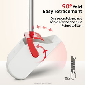 Juego de <span class=keywords><strong>escoba</strong></span> <span class=keywords><strong>y</strong></span> recogedor para mascotas KOOCCA, limpieza del hogar, suelo, <span class=keywords><strong>plegable</strong></span>, a prueba de viento, <span class=keywords><strong>pala</strong></span> para basura, <span class=keywords><strong>pala</strong></span>, artículos para el hogar, limpieza diaria - Product Image 3