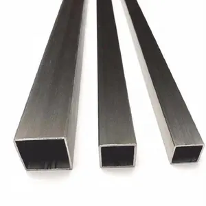 फैक्टरी मूल्य आयताकार स्टेनलेस स्टील स्क्वायर ट्यूब-201/304/316 304 वेल्डेड सामग्री सीमलेस प्रकार 2बी सतह