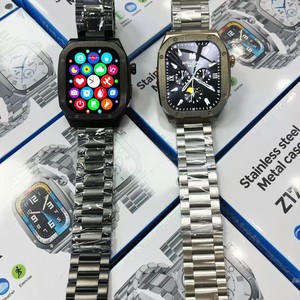 2025 Mới Nhất Z17 Max Thông Minh Đồng Hồ Chống Cháy Nổ Ban Nhạc Thép Không Gỉ Không Thấm Nước IP Hiển Thị Tập Thể Dục Tracker La Bàn Bt Thời Trang Pk - Product Image 4