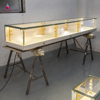 Meubles de vitrine pour bijouterie moderne Sundo, vitrine en verre avec éclairage LED pour boutique, magasin et centre commercial