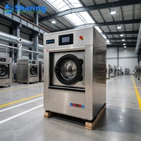 Energy Saving Soft Mount Washer Extractor Industrial Laundry Machine with Programmable Washing Cycles