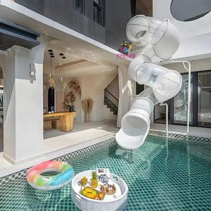 Glissières en plastique de <span class=keywords><strong>tube</strong></span> de <span class=keywords><strong>piscine</strong></span> extérieure d'enfants Offre Spéciale 3 mètres de haut - Product Image 3