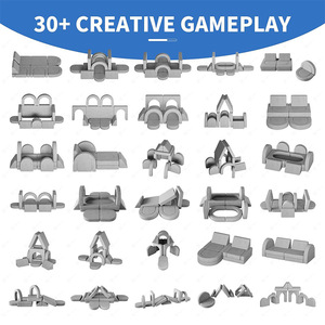 Coussins de canapé combinables pour enfants, forme géométrique, mousse éponge haute élasticité, blocs de construction ludiques, unisexe, pour grimpeurs d'intérieur - Product Image 4