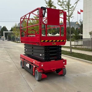 TERLION TRPT0808 Kendinden Tahrikli Mobil Makaslı <span class=keywords><strong>Platform</strong></span> 16m Maksimum Yükseklik Elektrikli Kurşun Asit Akülü Çelik <span class=keywords><strong>Platform</strong></span> 100kg Kapasiteli - Product Image 3
