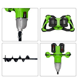 Fabriekslevering Industriële Accu-Aangedreven Elektrische Graafgaten Tuingereedschap Diep Gat Borstelloze Aarde Boormachine - Product Image 5