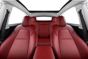 2020 2021 2022 2023 2024 Tesla Model Y Özel Uyumlu Sentetik Deri Koltuk Minderi Koruyucu - Product Image 5