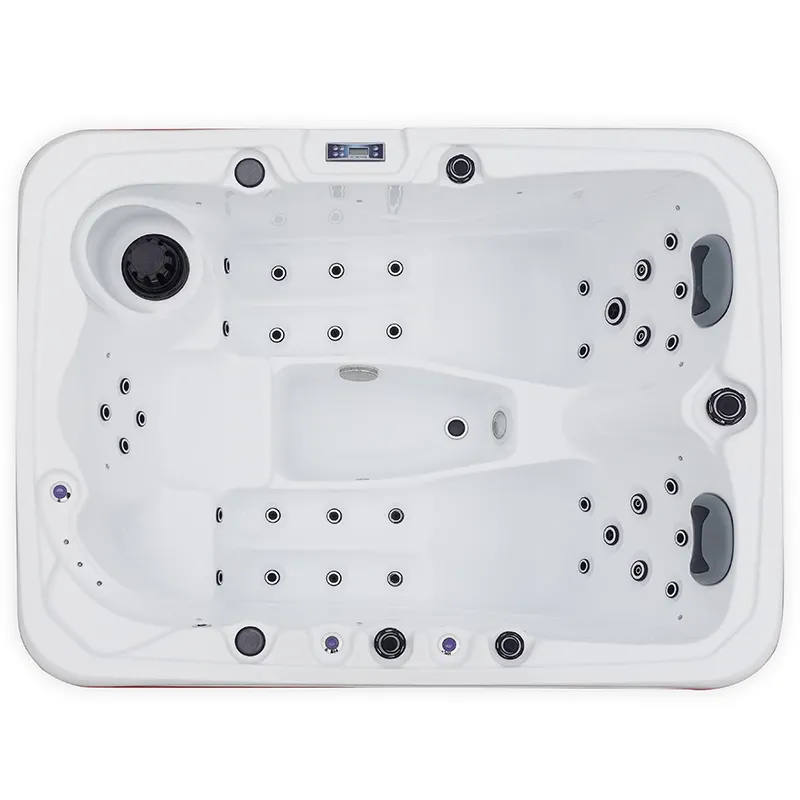 New Arrival 3 People Wholesale Acrylic Air Bubble Outdoor Spa Hot Tub