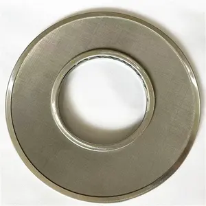 Stainless Steel SS mikron 10mm 15mm 16mm 20mm 25mm 30mm tepi dikemas paket Filter jala Mesh Disc Mesh