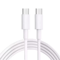 Cable USB C a USB C de Fábrica de 1.8m para Teléfono Android, Cable de Datos de Carga Rápida de 5A