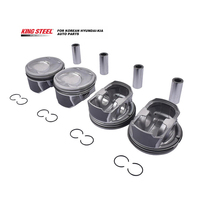 Set Ring Piston Diesel Mesin Mobil untuk Hyundai H100 D4BB Azera Accent 1.6 1.3 Atos D4AF Terracan D4BH Santa Fe Sonata H1