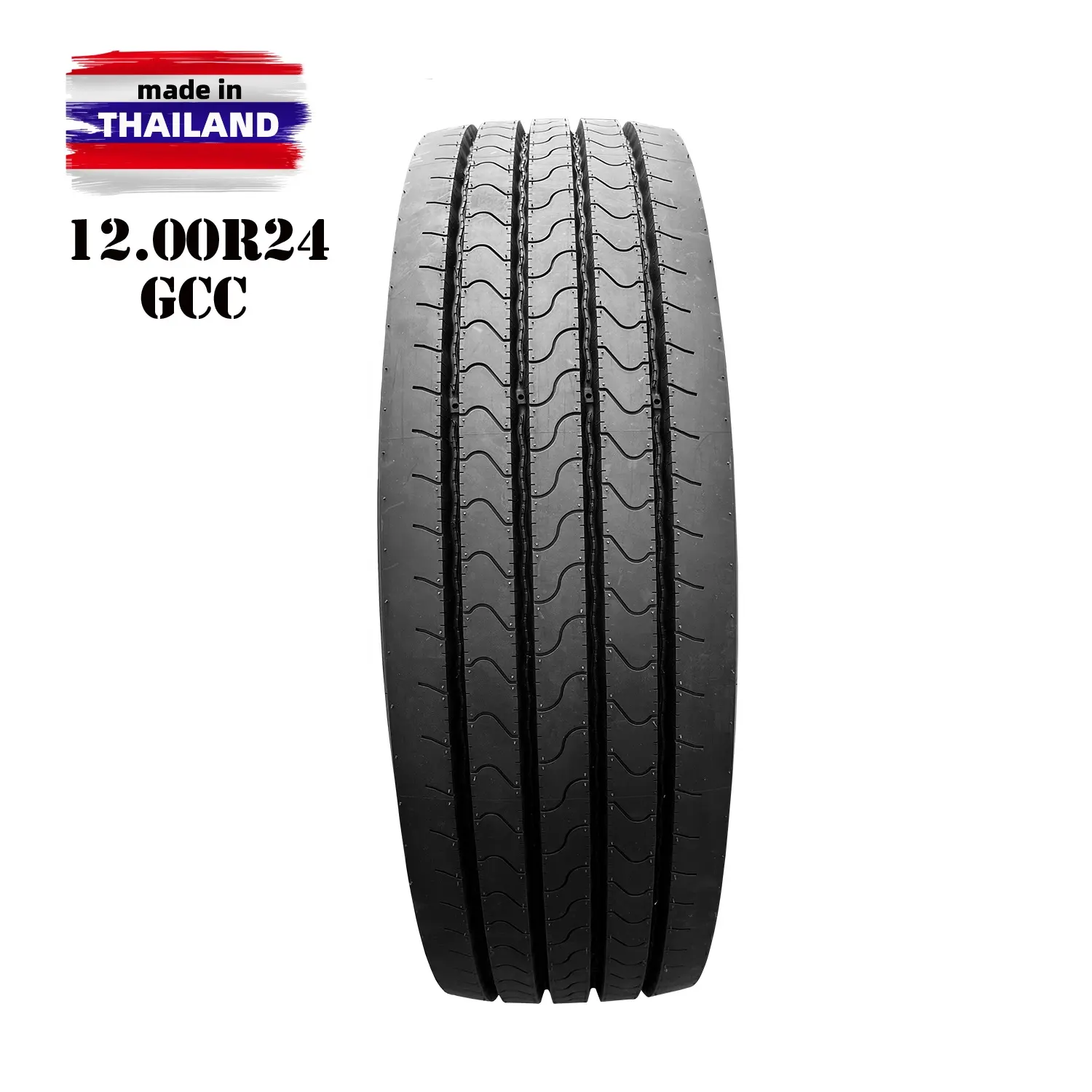 Tailândia Zeta Marca 1200r24 315 80r22.5 Caminhão Pneu reginal on off road DOT ECE Gcc Aprovado 7 Anos de Seguro de Qualidade 250000 Km