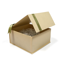 Vente en gros boîte pliante personnalisée emballage à clapet avec ruban emballage de boîte cadeau en carton rigide